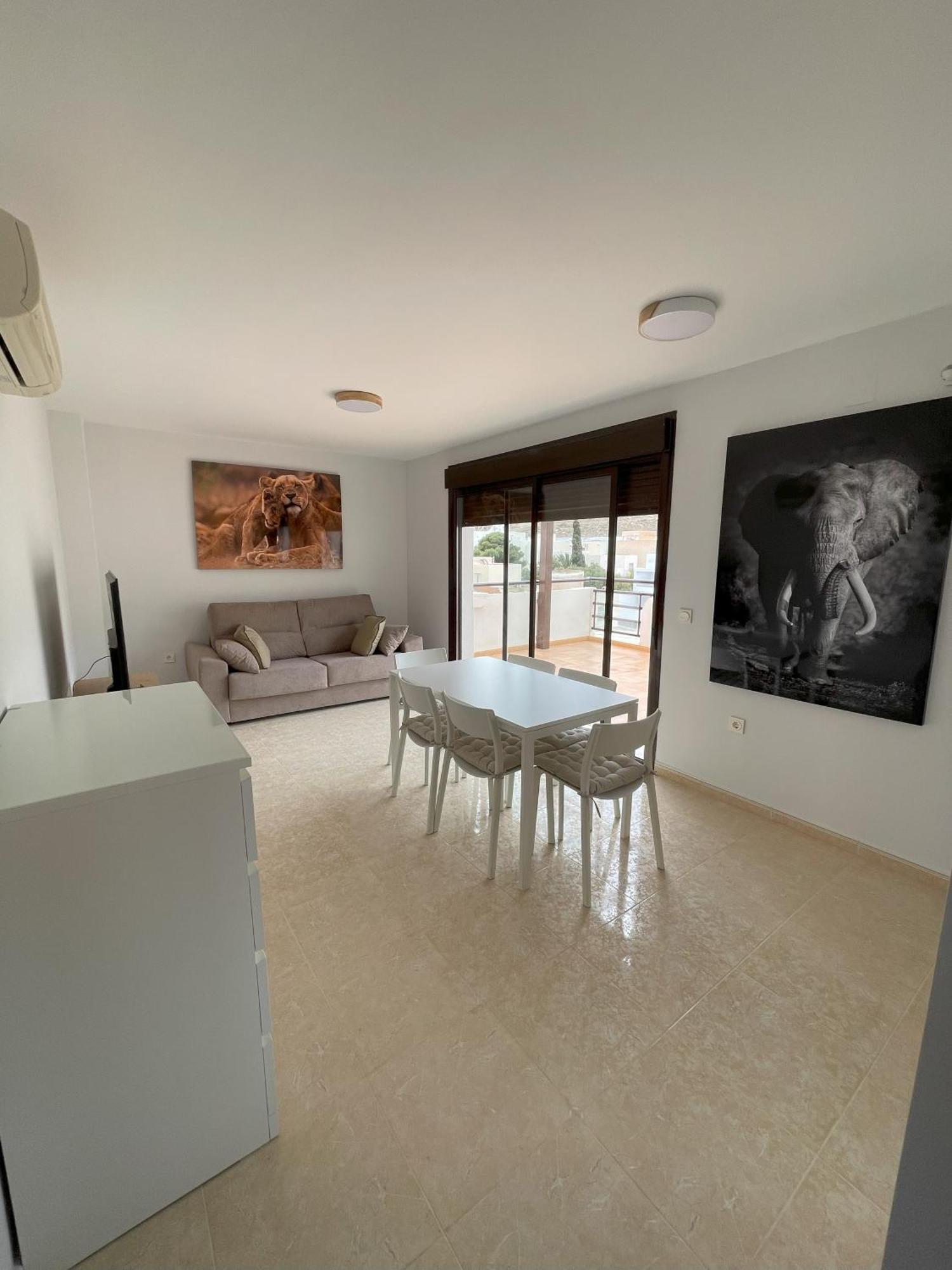 Atico Carboneras Con Fantastica Terraza Apartment Bagian luar foto