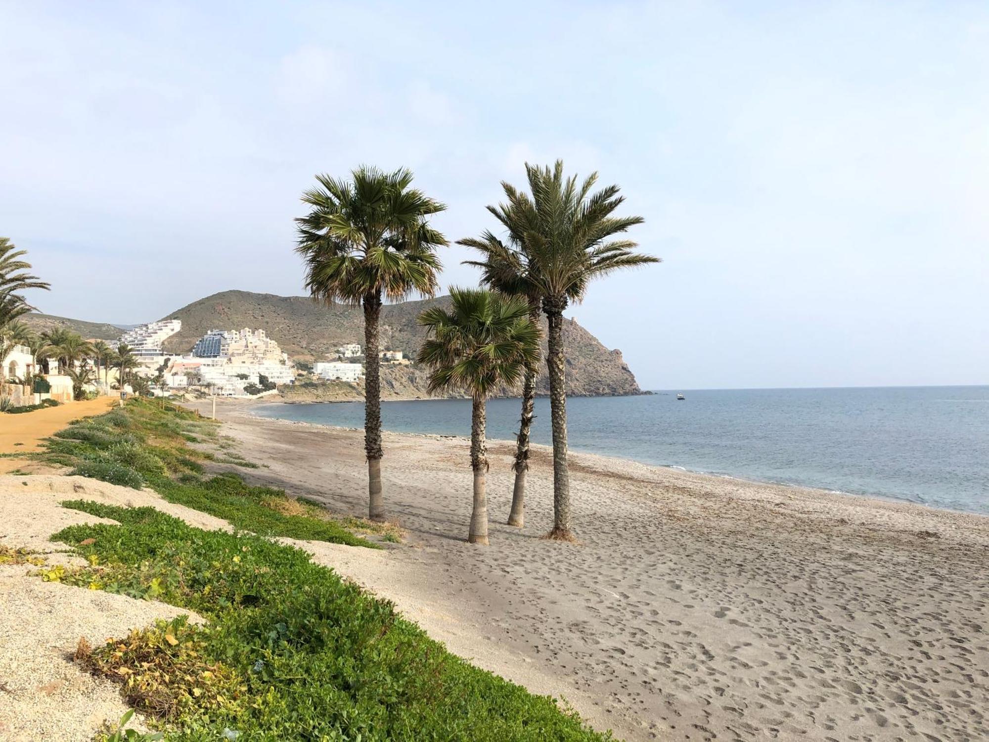 Atico Carboneras Con Fantastica Terraza Apartment Bagian luar foto